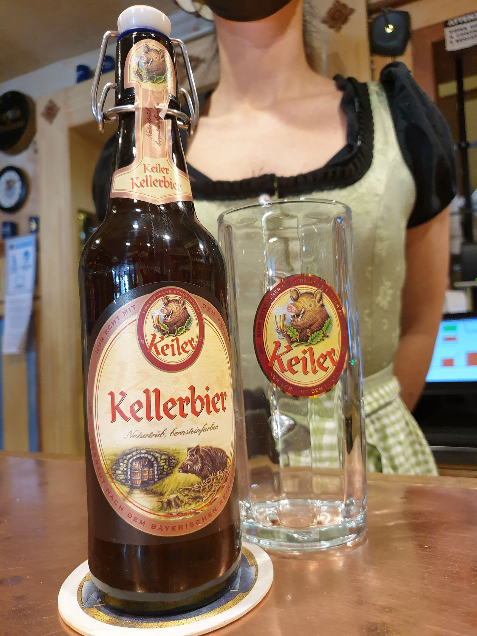 Kapuziner Restaurant - Flaschenbiere - KEILER